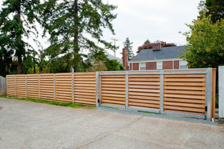 wooden slide gate